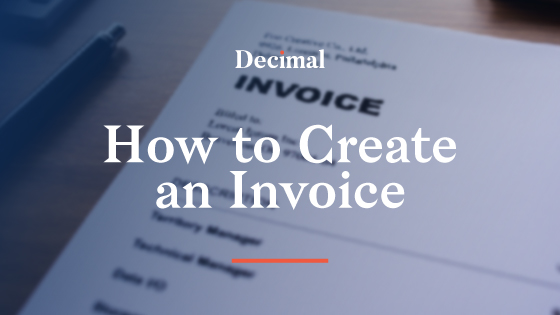 How To Create An Invoice